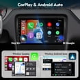 thumbnail image 5 of 2+32G 10.1 inches Android 12 Car Stereo for Ford Mustang 2010-2014 IPS Touchscreen Car Radio, 5 of 11