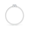 thumbnail image 2 of ANGARA Natural Emerald-Cut Diamond Solitaire Ring in 14K White Gold for Women (Size-4x3mm| Color-H| Clarity-SI2) | April Birthstone, Anniversary, Jewelry Gift for Women | Natural Diamond Ring, 2 of 9