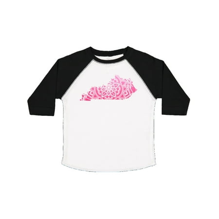 

Inktastic Kentucky Silhouette Mandala Gift Toddler Boy or Toddler Girl T-Shirt