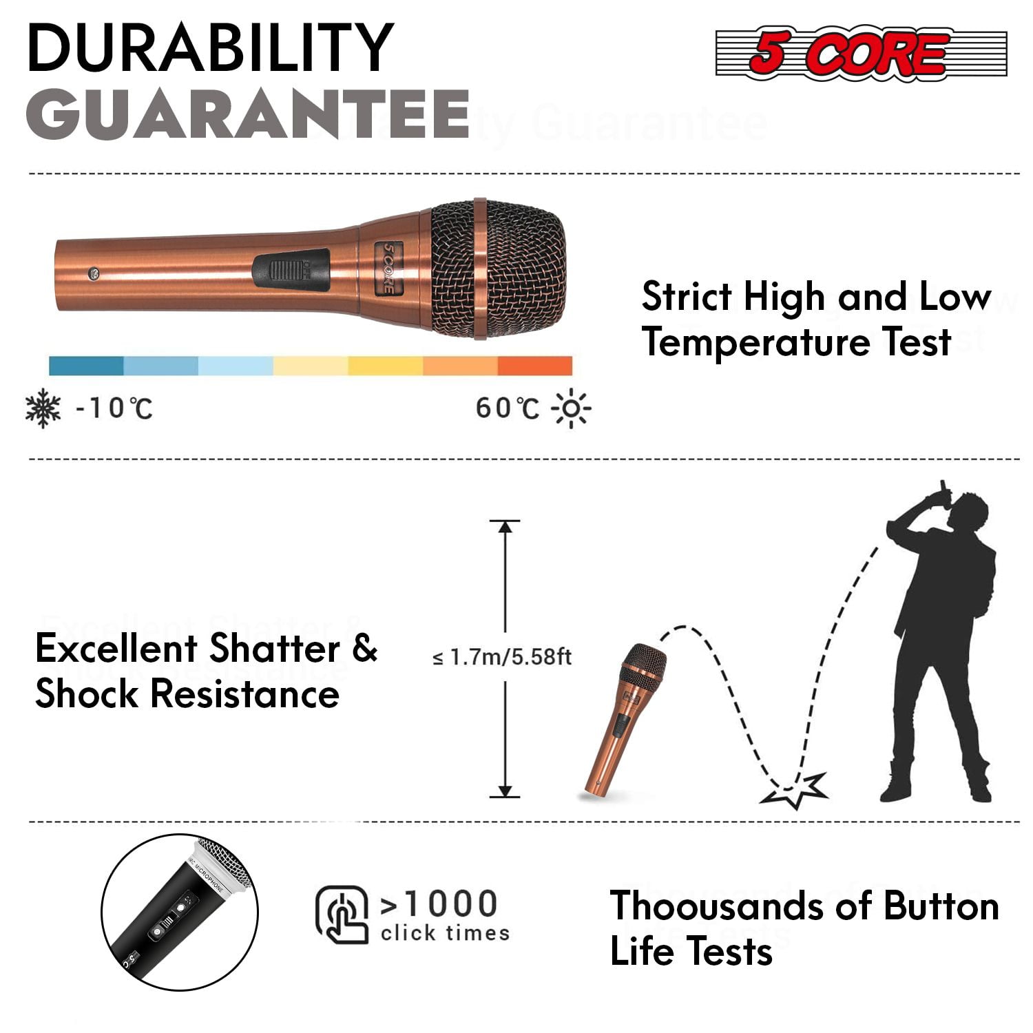 XLR Microphone Dynamic Mic Karaoke Singing Studio Microfono Handheld Mics