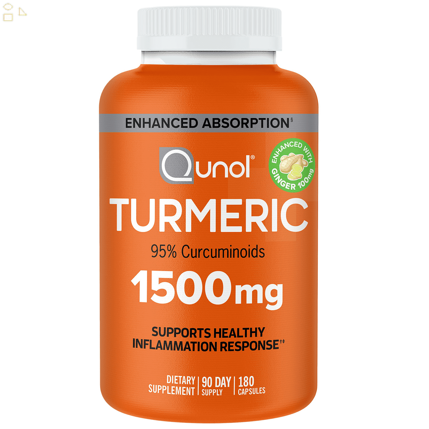 Qunol Turmeric 1,500 Mg., 180 Capsules Offer ToGo