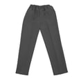 thumbnail image 1 of Silvert's Women's Adaptive Wheelchair Pants, Foggy Grey, S, 1 of 2