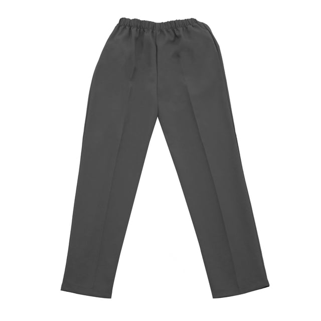 Silvert's Women's Adaptive Wheelchair Pants, Foggy Grey, S