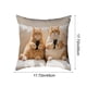 thumbnail image 3 of Juego de almohadas con estampado de animales bonitos para dormitorio, sala de estar, sofá, cojín de 45 x 45 cm para decoración de sofá y sala de estar, funda de almohada aterciopelada., 3 of 6