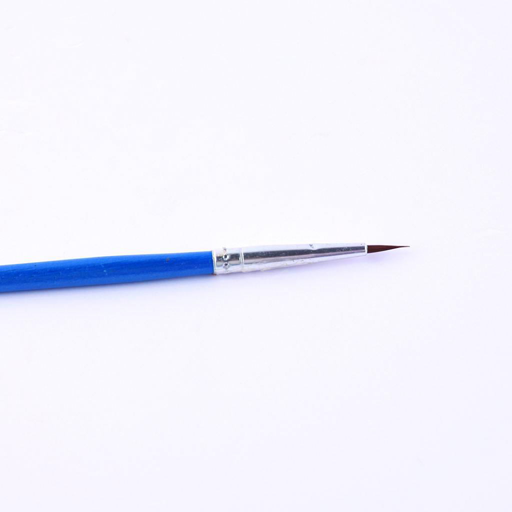 5pcs DIY Craft Model Painting Tool Set Script Liner Art Paintbrush Hair 11mm 