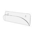 thumbnail image 1 of Skateboard Display Stand,acrylic Skateboard Wall Rack Clear Skateboard Wall Mount Holder, 1 of 5