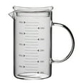 thumbnail image 2 of Taza Medidora de Borosilicato Alto Multifunción con Tapa Vaso de Grado Alimenticio 500ml, 2 of 8