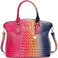 thumbnail image 1 of LHSHID Women Purse Satchel Bag Long Crossbody Classy Tote Bag Top Handle Vegan Leather Ladies Handbags Embossed Pattern, 1 of 7