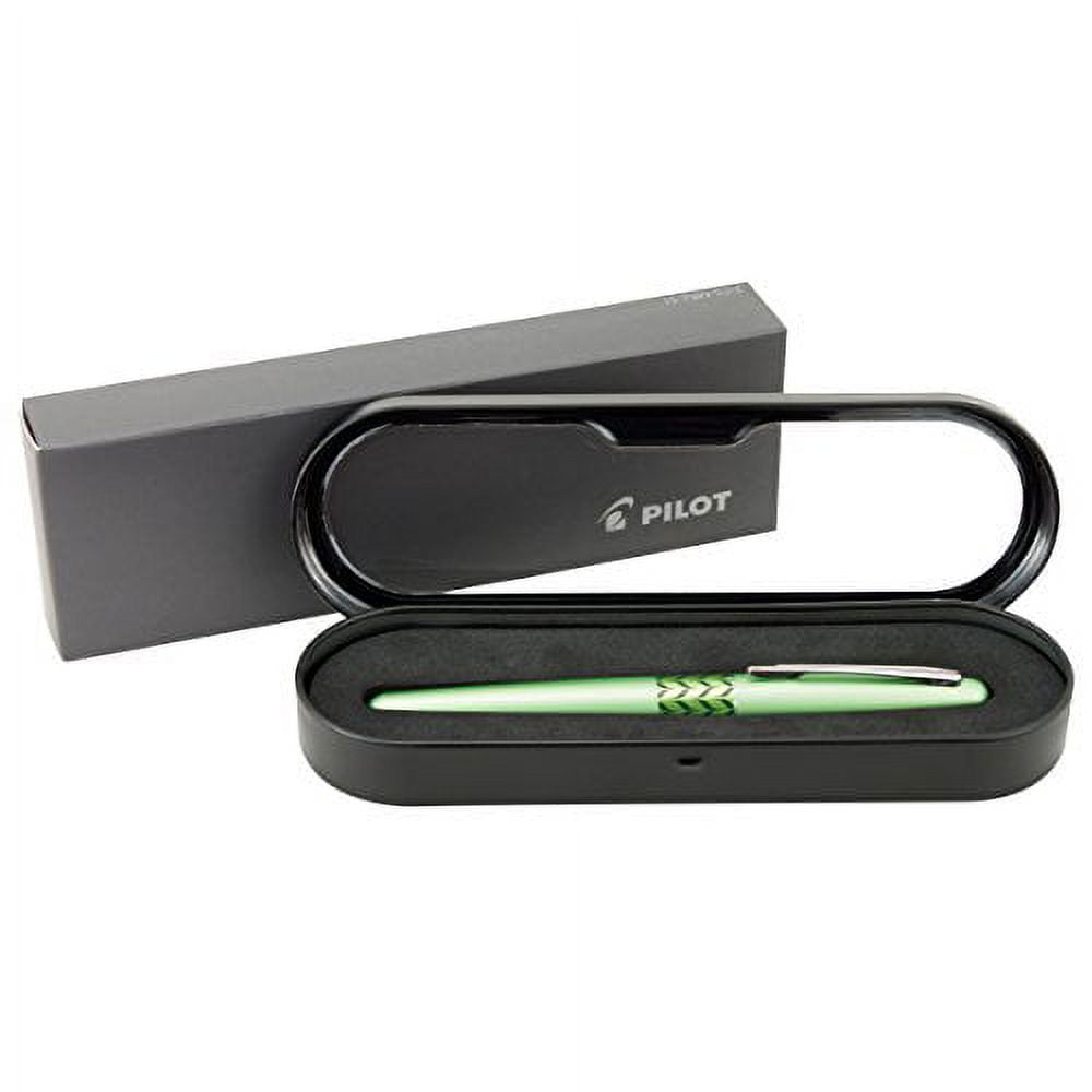 Pilot Metropolitan Retro Pop Fountain Pen - Green - Stub Nib