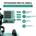 thumbnail image 4 of 6 in 1 heat press machine sublimation heat press 360°swing away digital heat transfer heat transfer sublimation combo para t-shirt cap mug plate pillow bag 12x15 pulgada, 4 of 6