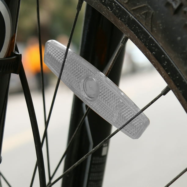 Acheter Clip de montage réfléchissant pour rayons de jante de roue de 8cm,  sécurité pour le cyclisme, réflecteur de vélo, Tube de bande  d'avertissement lumineux
