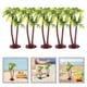 thumbnail image 4 of 5 piezas de plástico de palmera de coco macetas en miniatura para plantas Bonsai artesanía Micro paisaje decoración de bricolaje, 4 of 5