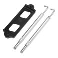 thumbnail image 1 of Battery Tie Down Kit,T6061 Aluminum Car Battery Holding Retaining Clamp Replacement For, 1 of 8