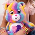 thumbnail image 2 of Tie-Dye Tie-Dye 14 Friends Forever Bears de Plushie Care Bears, 14 pulgadas, 2 of 7
