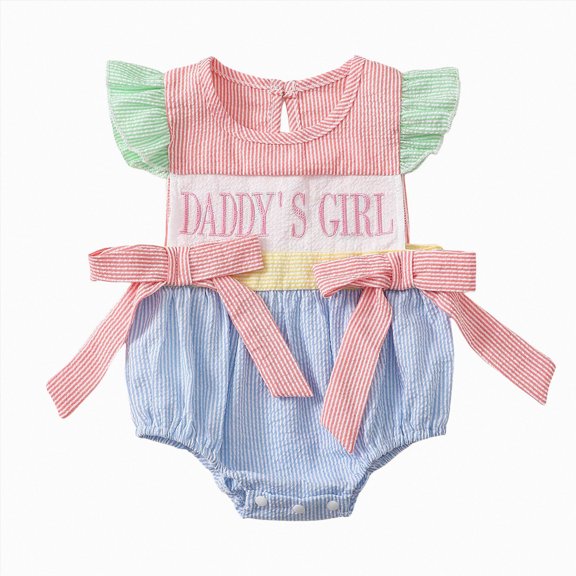 Ymyiu Baby Girl Clothes Baby Bodysuit Short Sleeve Newborn Infant Girl One Pack 0 3 Months (Light Pink,0-3 Months)