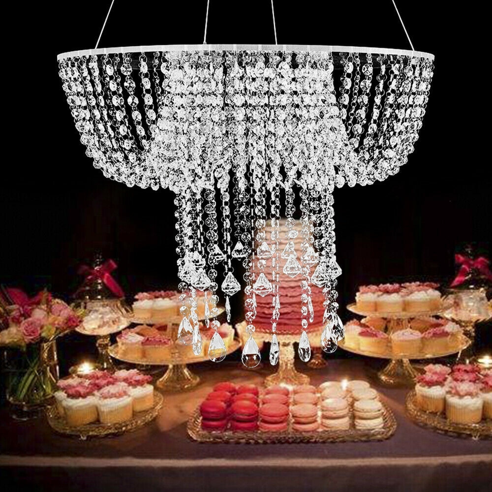 Chandelier Wedding Cake Stand