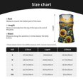 thumbnail image 4 of Goofa Starry Sky Moon Sunflower Printed Womens Workout Tops for Women Sleeveless Yoga Shirts Athletic Running Tank Tops Sleeveless Gym Clothes Workout Apparel-Large, 4 of 9