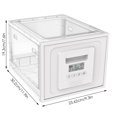 thumbnail image 3 of Password Folding Storage Snack Phone Storage Management Food Grade Lockable Focused Auxiliary Container Storage for Yarn Small Item Storage Pillows Storage Bags Boxes for Organizer Comforter Bags with, 3 of 4