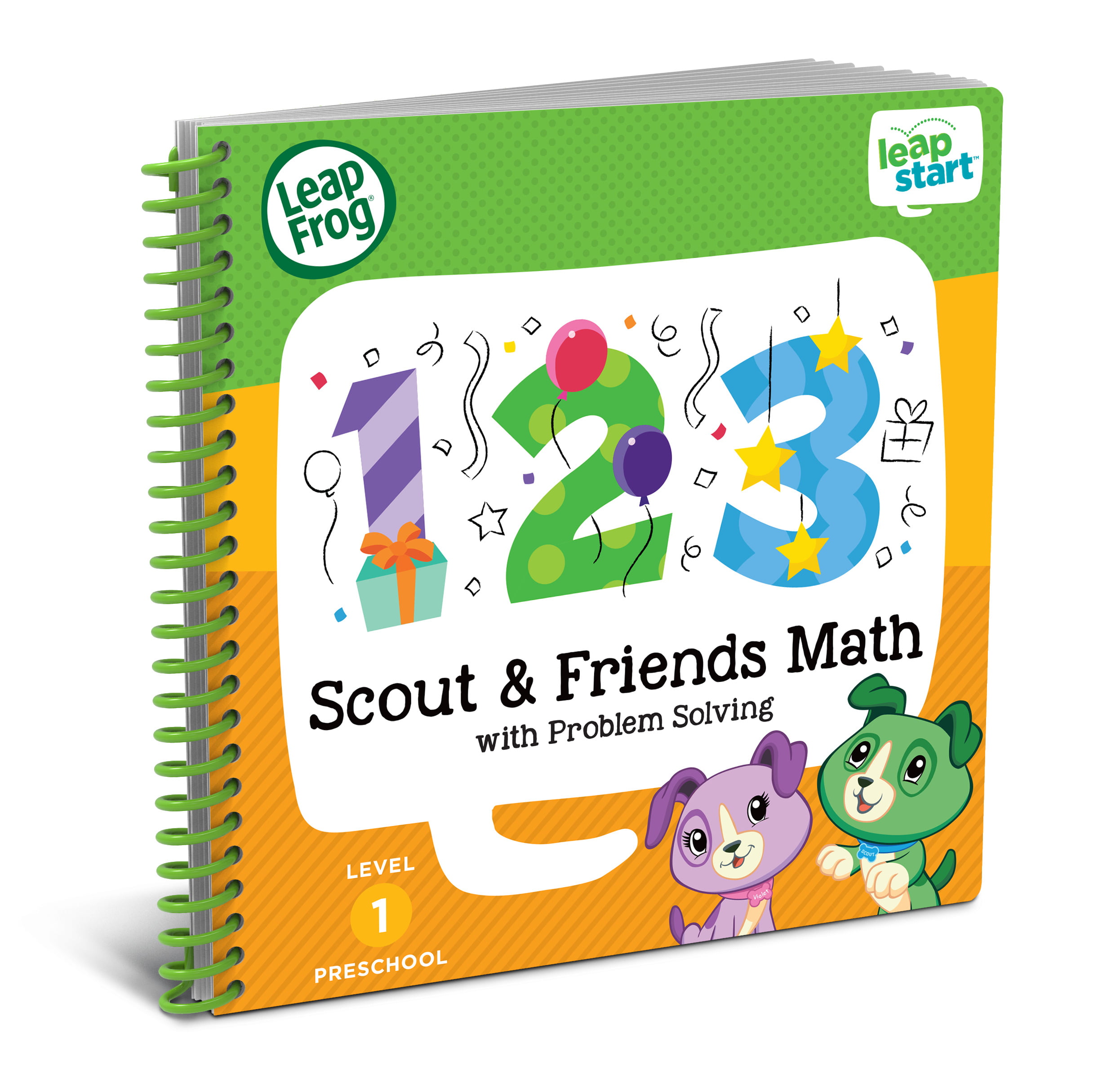 LeapFrog LeapStart Scout & Friends Math Problem Solving Level 1 Preschool 40 Act for sale online