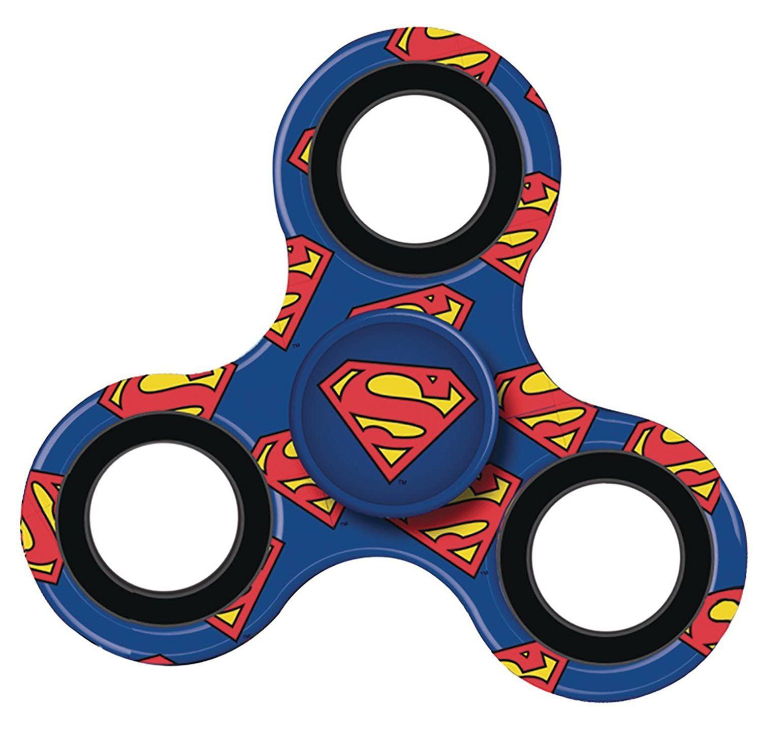 DC Comics Superman Red Fidget Spinner Hand Spinner Toy Stress & Anxiety Reducer 