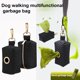 thumbnail image 1 of Pet Puppy Cat Pick up Poop Bag Dispenser Outdoor Portable Dog Poop Waste Bag Holder Garbage Bags Organizer Pets Supplies Gao Jinjia LED, 1 of 2