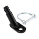 thumbnail image 1 of Conector de enganche de remolque de bicicleta, accesorios de adaptador de ciclismo (negro) Accesorio de remolque de bicicleta en empeine de enganche de remolque de bicicleta para empeine, 1 of 5