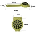 thumbnail image 2 of Wosthever 2 uds. Cepillo para escamas de pesca, eliminador de escamas de pescado duradero de plástico, peladores de limpieza portátiles Pescar, 2 of 6