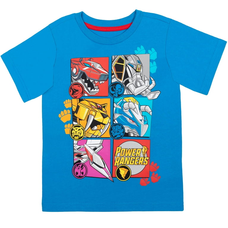 Power ranger t hotsell shirts for toddlers