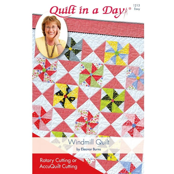 Windmill Quilt Pattern: Eleanor Burns Signature Pattern