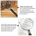 thumbnail image 2 of Handheld Glass 50mm Portable Magnifier for Reading Observation, 2 of 6