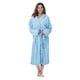 thumbnail image 1 of Camisón con solapa de color liso estampado, bata de baño para otoño e invierno, ropa de dormir gruesa, larga, de franela de gran tamaño, ropa para el hogar para parejas, 1 of 6