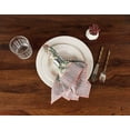 thumbnail image 3 of Vargottam Collection de Luxe Table à Dîner en Lin Décor Serviette en Coton Tissu Imprimé Serviettes Réutilisables Ensemble de 12, 20 X 20 - Paisley Asiatique, 3 of 6