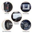 thumbnail image 3 of Sea frogs Waterproof Camera Housing Diving Case Protective Shell Underwater 60m/195ft Compatible with Sony A6000/A6300/A6500, 3 of 7