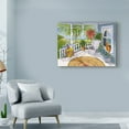thumbnail image 3 of Trademark Fine Art 'Cottage By The Lake' Canvas Art by Mary Irwin, 3 of 3