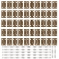 thumbnail image 2 of Bisagras para joyero bisagras para caja pequeñas estilo retro metal fuerte 50 piezas multiusos para reparación ANGGREK Otros, 2 of 8
