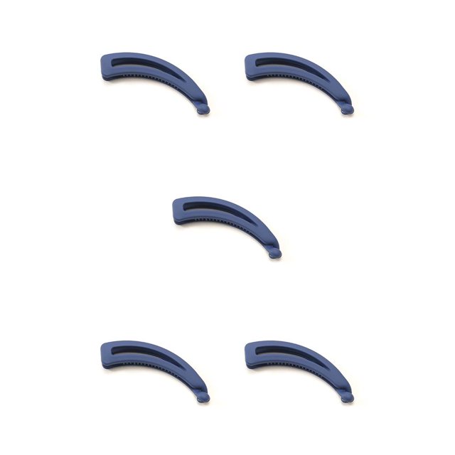 Guardurnaity Pinza de plátano mate Pinza de pelo Escuela de baile Horquilla de cola de caballo Azul oscuro Type2 NO2