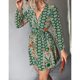 thumbnail image 1 of Vestido Casual De Mujer, Encantador Vestido Con Cuello En V, Cómodo Y Elegante Para Ir De Compras A La Oficina ANGGREK Otros, 1 of 8