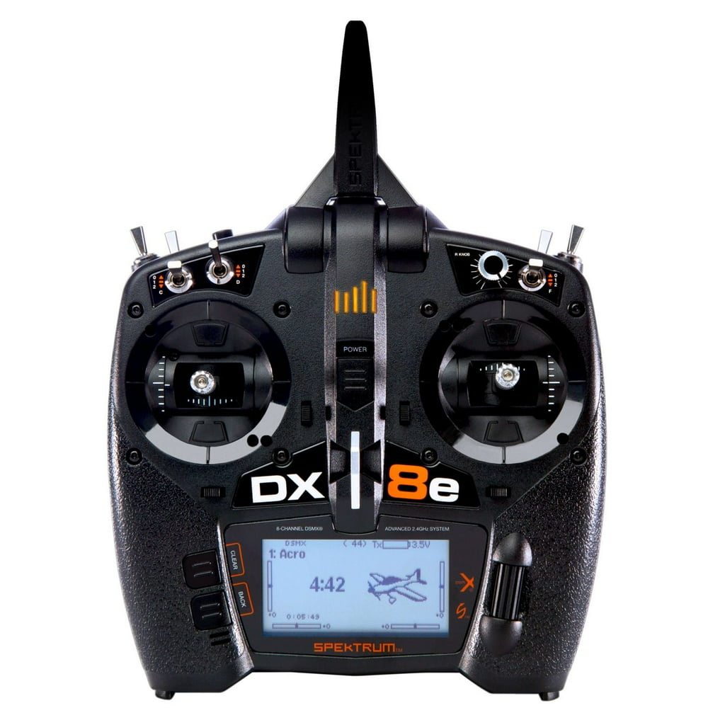 Spektrum DX8e 8Channel DSMX Transmitter Only, SPMR8105