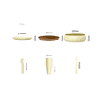 thumbnail image 4 of Camping Picnic Dishes Set,(17PCS) Reusable Cutlery Set,Plate and Cup, 4 of 8