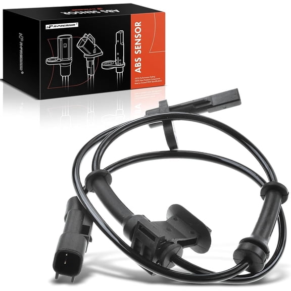A-Premium ABS Wheel Speed Sensor Compatible with Chevy Models - Camaro 2010 2011 2012 2013 2014 2015 - Front Driver or Passenger Side