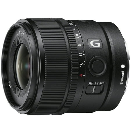UPC: 0027242923041 | Sony E 15mm F1.4 G APS-C Large-Aperture Wide-Angle G Lens (SEL15F14G)
