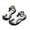 White, variant on MEZZALL Boys Sandals Breathable Shoes For Toddler Kids Lightweight Comfortable Outdoor Play Beach Walking Durable Easy Fit Soft Flexible Footwear Birthday / 3-3.5 Years