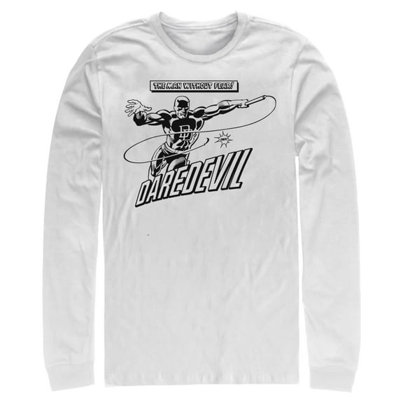 Mens Marvel: Daredevil The Man Without Fear Long Sleeve Shirt