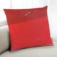 thumbnail image 1 of Ahgly Company Color Focus Red Indoor Throw Pillow, 18 inch by 18 inch, 1 of 6