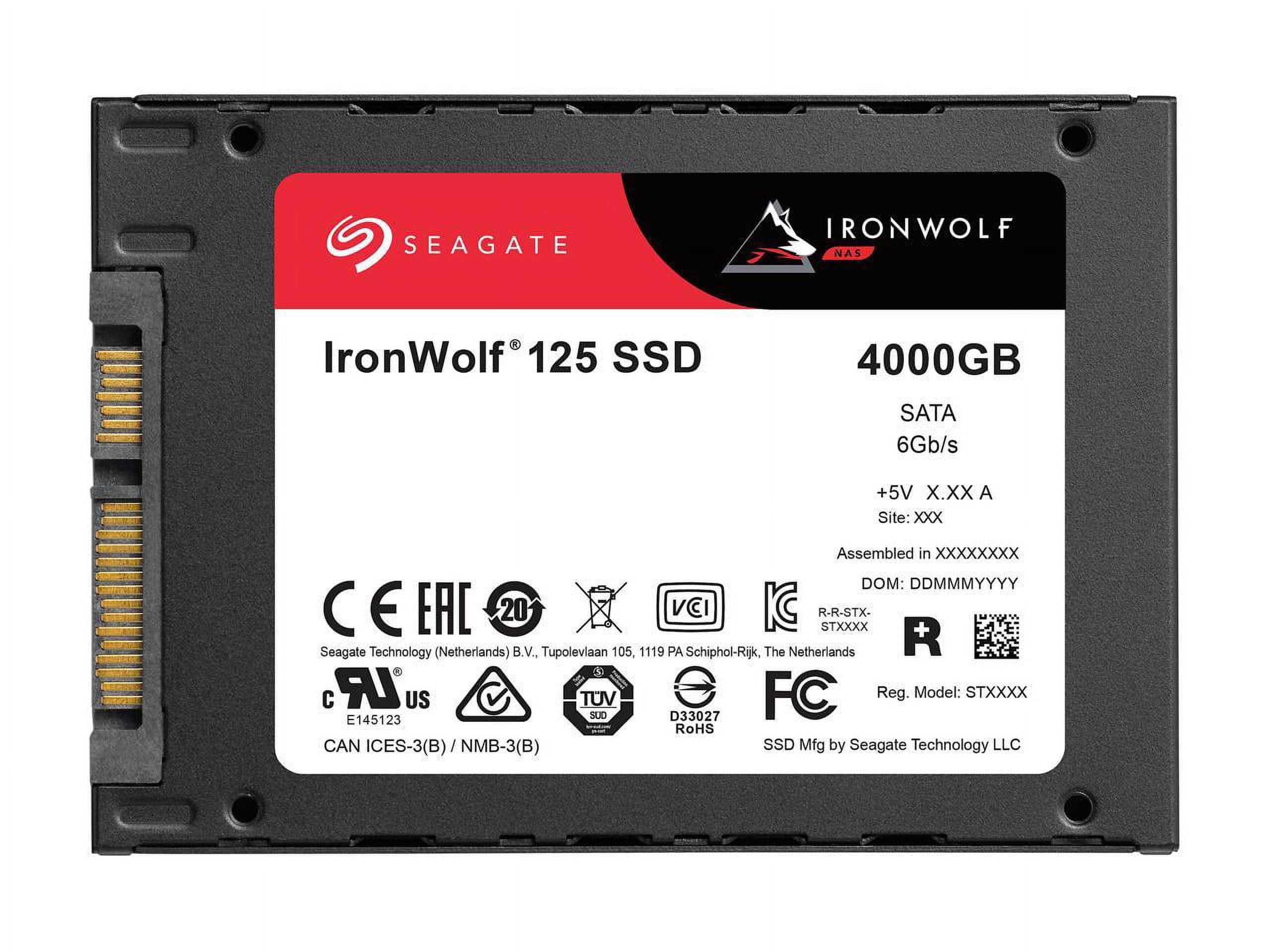 IronWolf 4TB 125SSD SATA 6G - Walmart.com