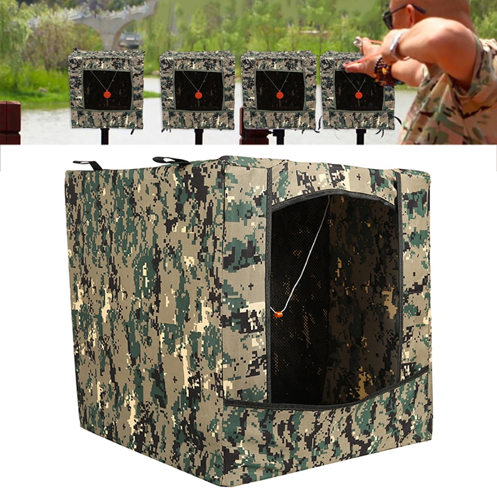 Outdoor Shoot Target Case Archery Camo Box Hunting Airsoft Training Foldable Bag 