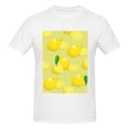 thumbnail image 4 of Bingfone Bright Lemons Men'S Loose Fit Short-Sleeve Pocket T-Shirt, 4 of 7