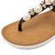 thumbnail image 5 of Zapatos de mujer, zapatillas de playa ligeras, zapatillas sin cordones, tacón medio, informales, cómodas, con diamantes de perlas, sandalias con cuña, chanclas bohemias Wmkox8yii nm2625, 5 of 9