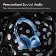 thumbnail image 2 of Reacondicionado Auriculares supraaurales inalámbricos Bluetooth Beats Solo 4, color azul pizarra, 2 of 7