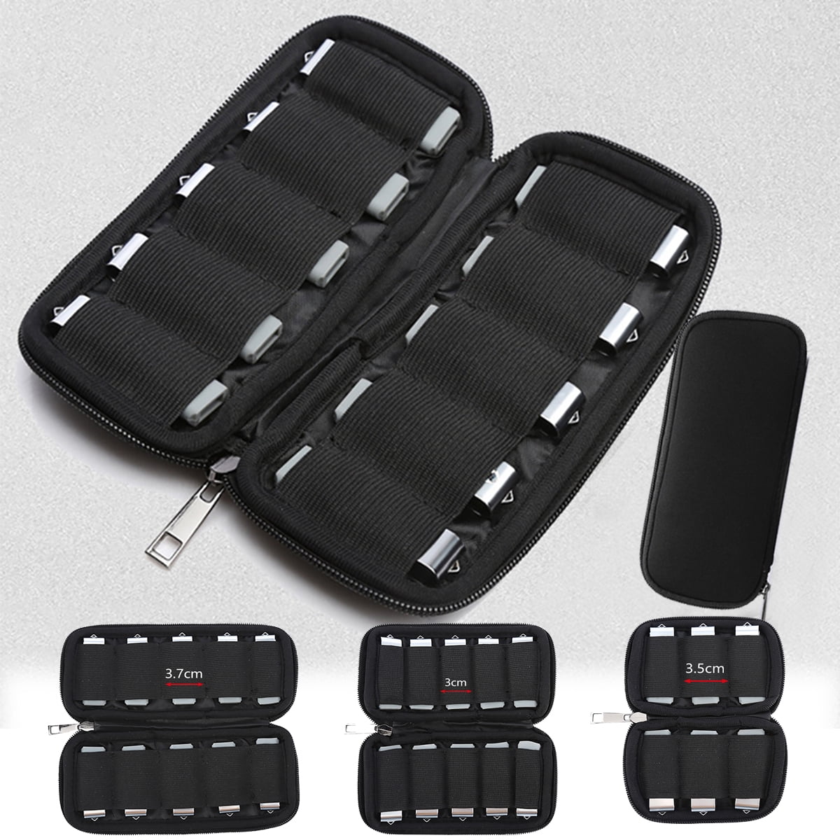 leaveforme Flash Drive Case USB Case Holder, Portable Electronic